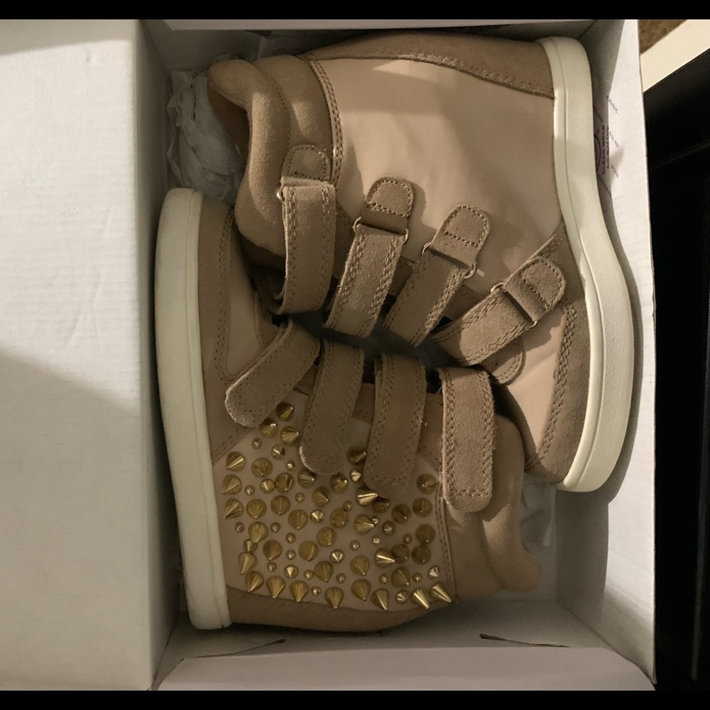 Aldo Spiked Wedge Sneaker